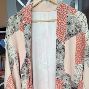 Vintage Silk Kimono (Has Stains)